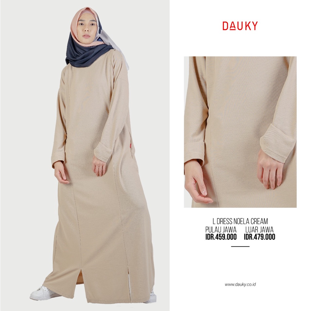 DRESS KAOS TERBARU DAUKY L DRESS NOELA