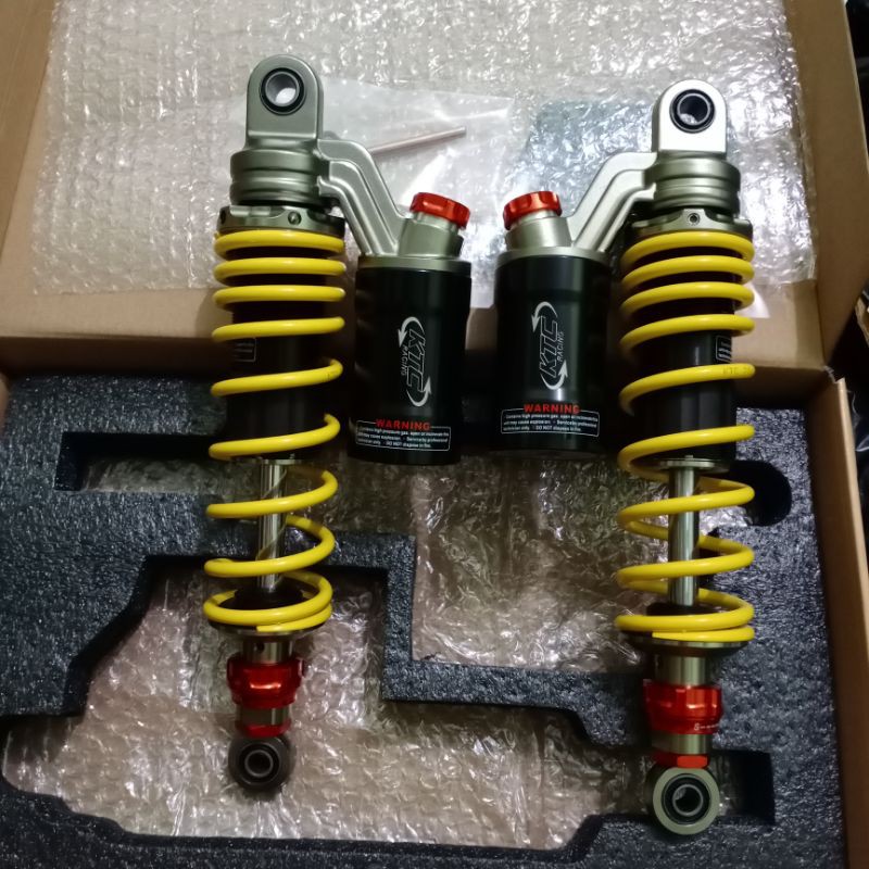 SHOCKBREAKER SOK KTC EXTREAM ORIGINAL 280 320 340MM RX KING TIGER CB GL JUPITER FIZR SUPRA KARISMA-Kuning
