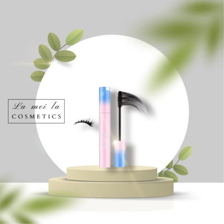 Lameila Brush Waterproof Curling Maskara Eyelash 4D Fiber Mascara LM 1006