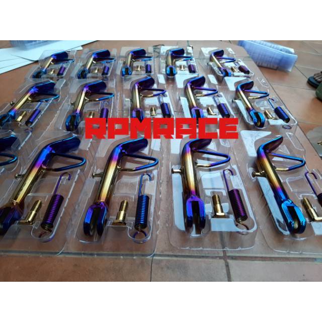 Standar Samping Twotone Ring 14 Yamaha Honda Matic Beat Scoopy Vario Mio Nouvo Dll