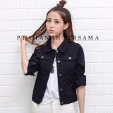 Jaket Jeans Denim Wanita / Jaket Jeans / Jaket Bahan Denim / Jaket Cewek / Atasan Denim Jaket Jeans 