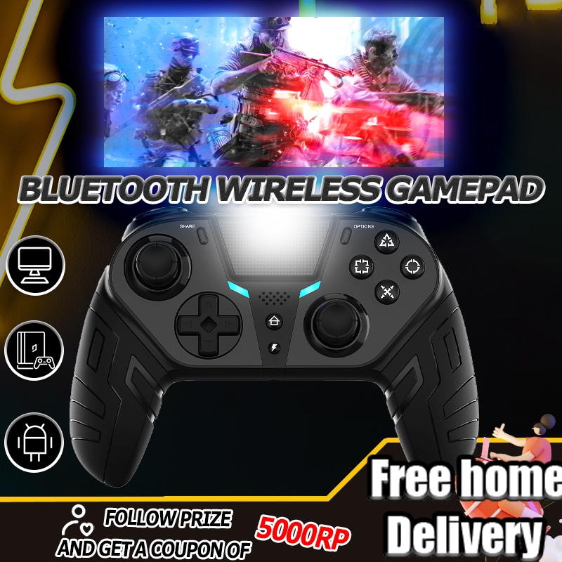 gamepad bluetooth controller ps4 controller   wireless bluetooth dualshock joystick   console play s