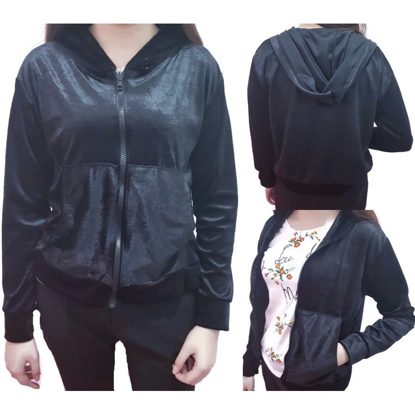 grash VELVET BLUDRU HOODIE JACKET