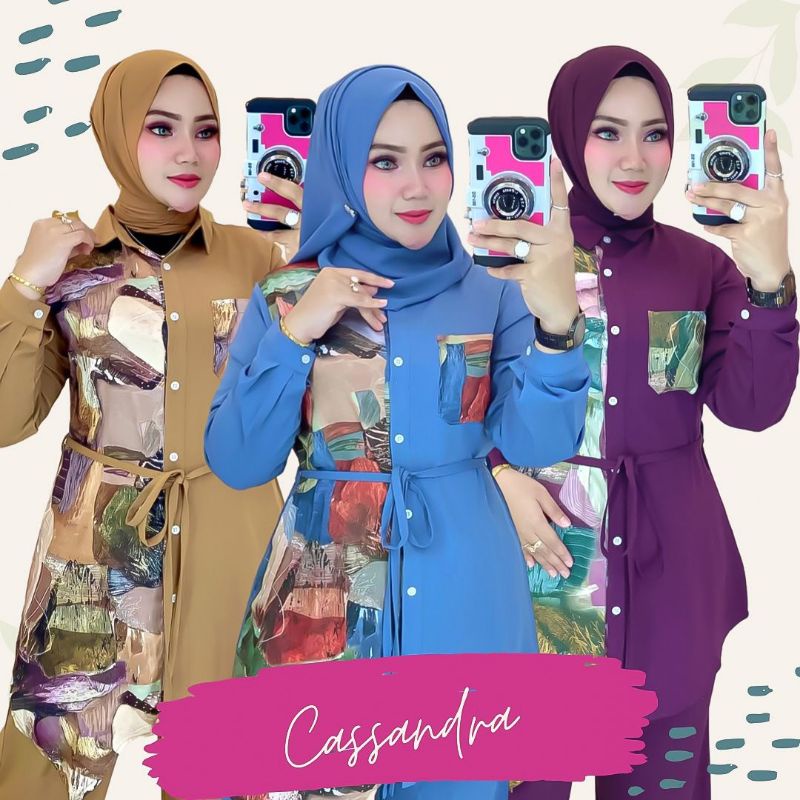 One Set  Cassandra by Hanasangka by Irna Galeri /  Irna Emerald  Original