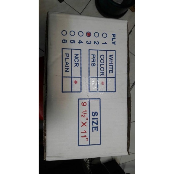 

Kertas Continuous Form Rangkap 3 KERTAS HVS