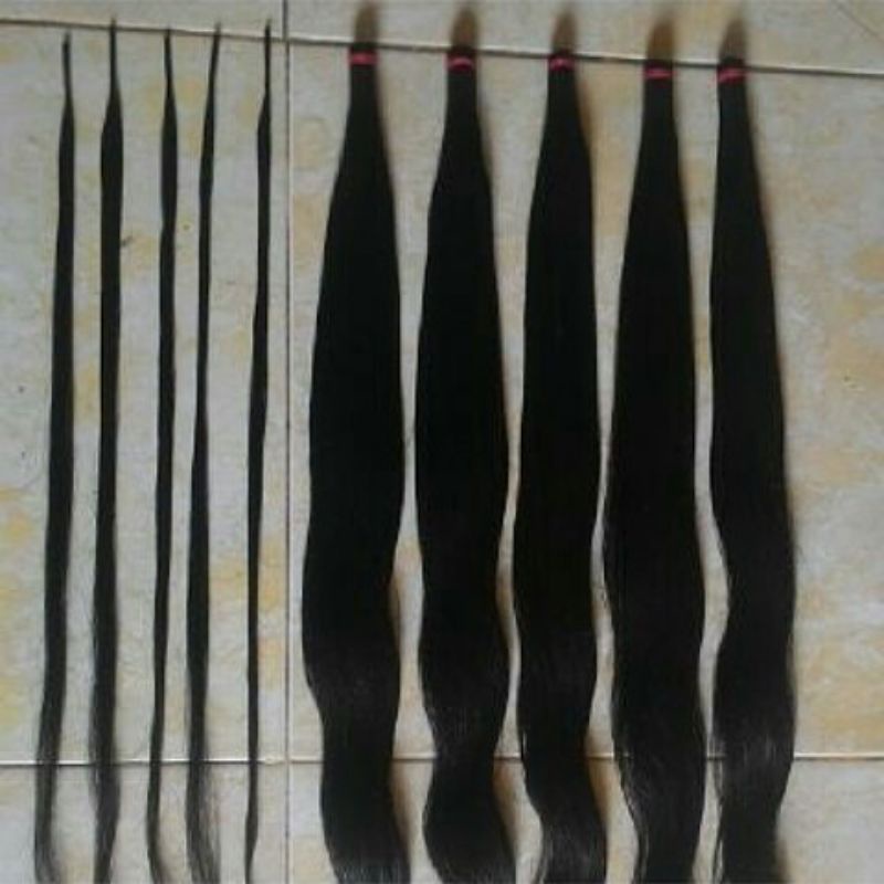 RAMBUT SAMBUNG ASLI 60CM (20Helai)