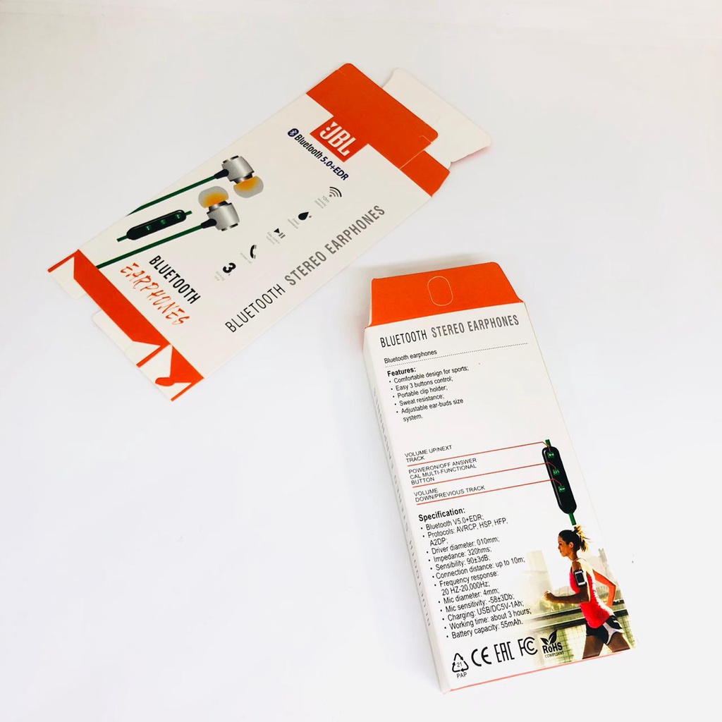 [10PCS] PACKINGAN HF BLUETOOTH  KOTAK HANDSFREE D-21/REALMER17PRO/J/B/LXE680