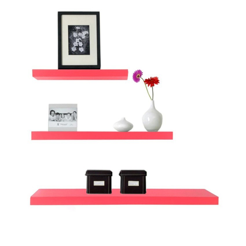 Rak Dinding Ambalan / Floating Shelves ​​Isi 3 Buah [​​40/30/20 cm] Lebar 12 cm