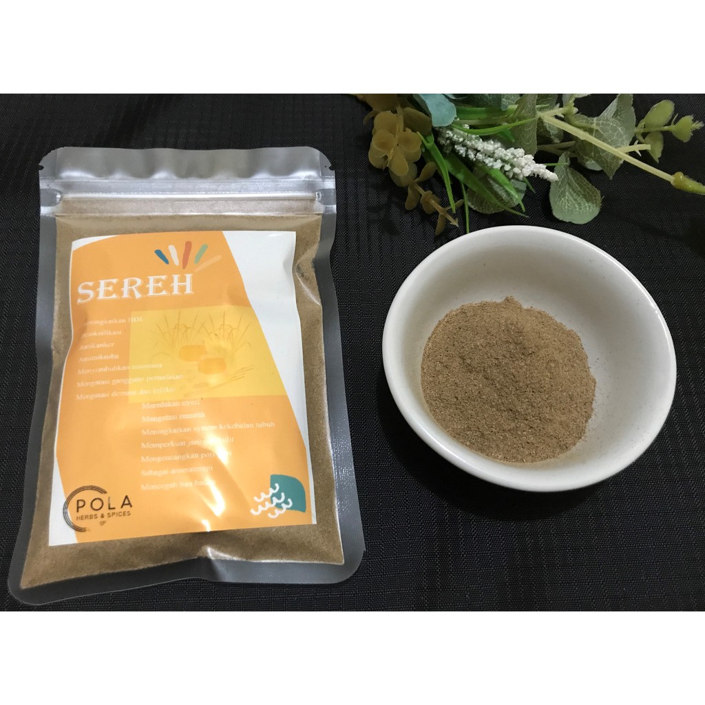 

bubuk sereh / serai / lemongrass