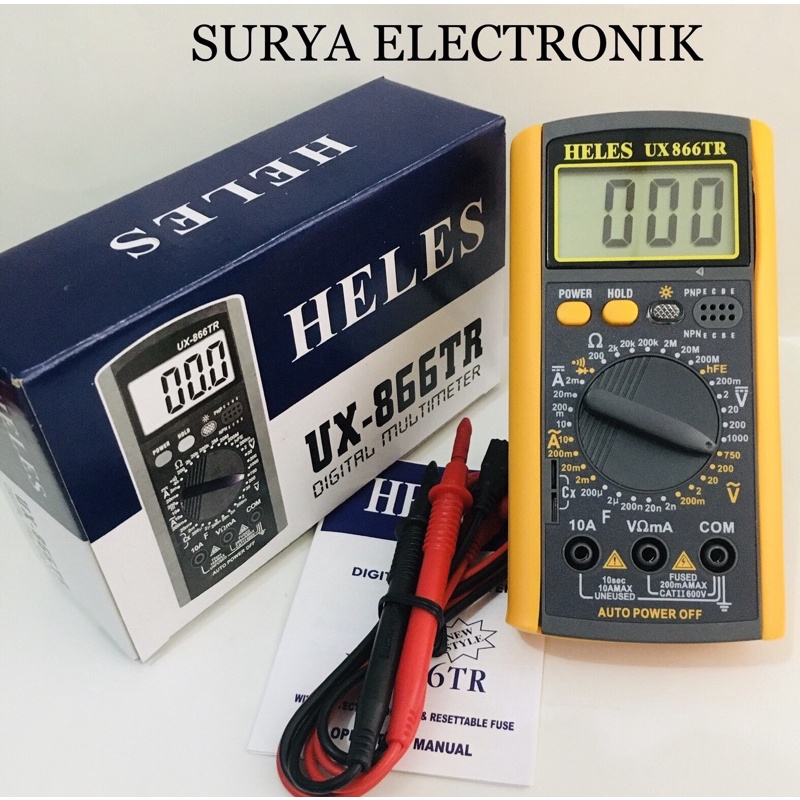 Multitester / Multimeter Heles UX866TR Original HELES UX-866TR