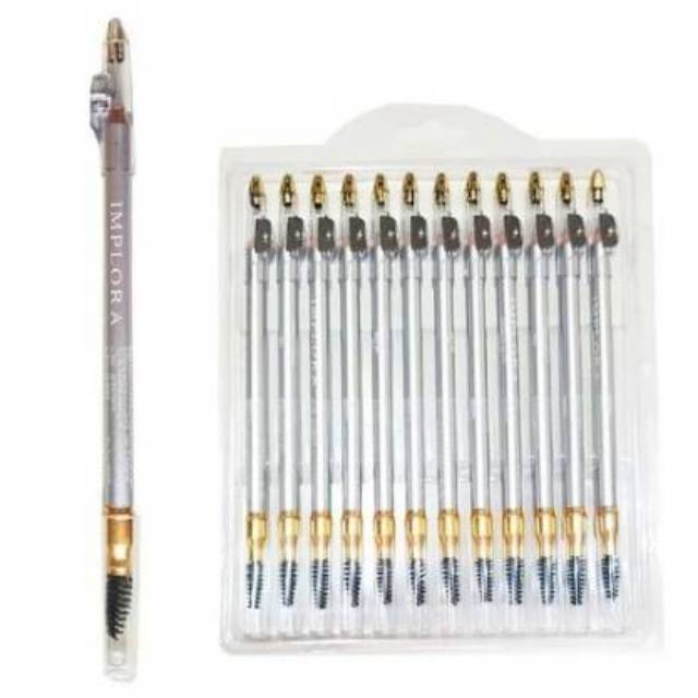 PENSIL ALIS IMPLORA SILVER LUSINAN