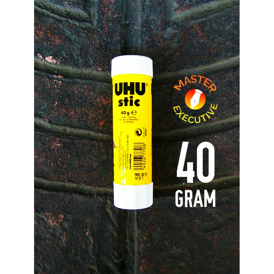 [Buah] UHU GERMAN 40 gr Glue Stic / Lem Stik Kertas Besar