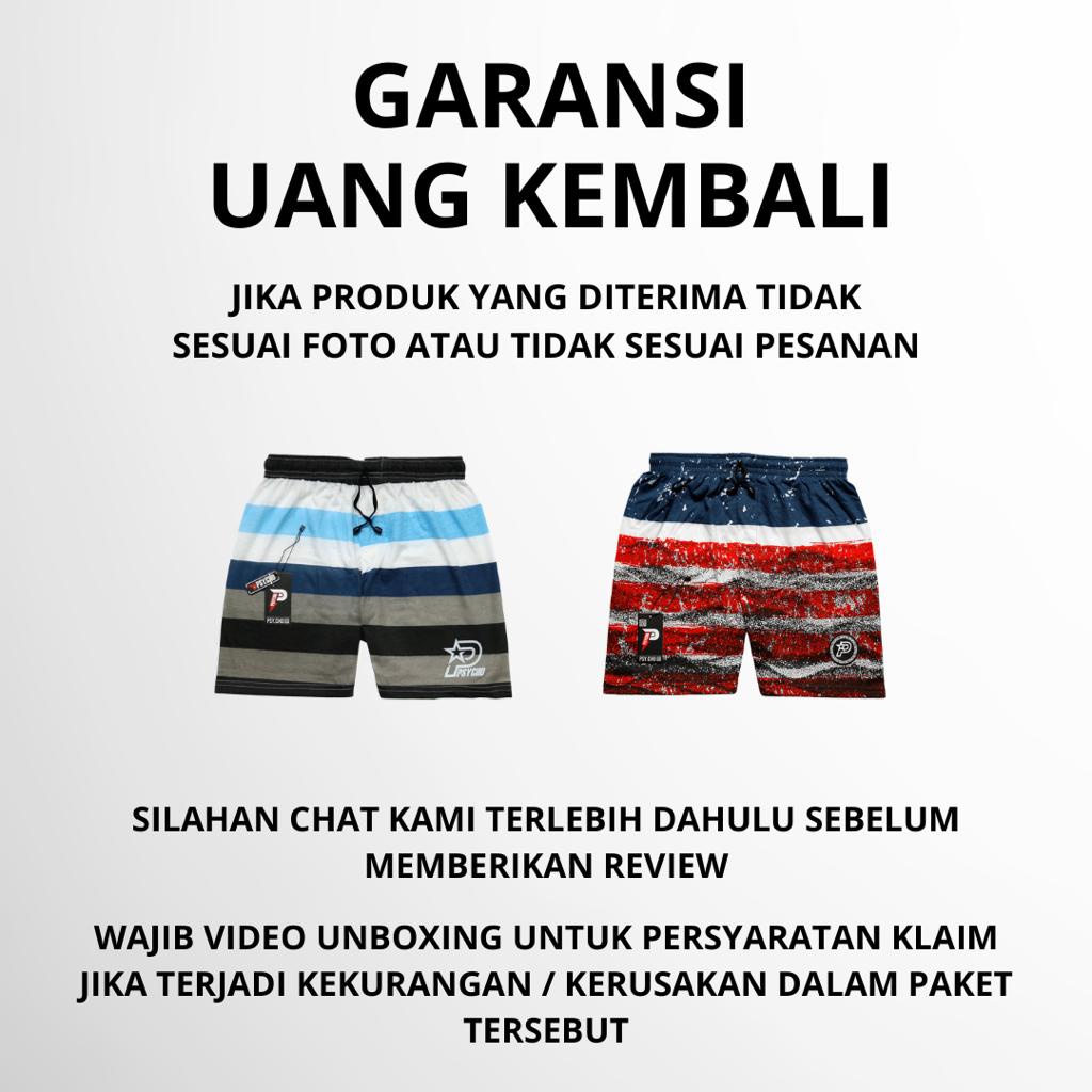 BEST SELLER - BOXER PRIA WANITA CELANA PENDEK GROSIR KOLOR PANTAI