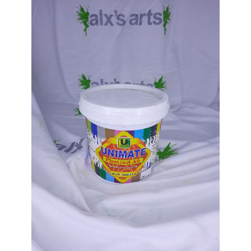 

tinta sablon plastisol unimate As BLUE