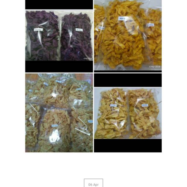 

Keripik bawang sayuran aneka rasa