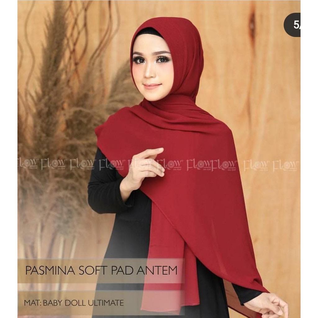 PASHMINA SOFT PAD PED ANTEM SABYAN TERMURAH DIAMOND-1