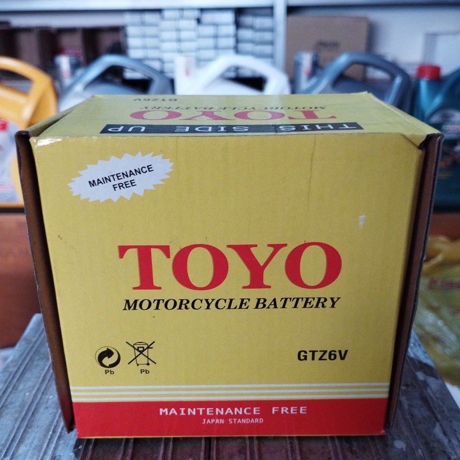 Aki Toyo GTZ6V Original