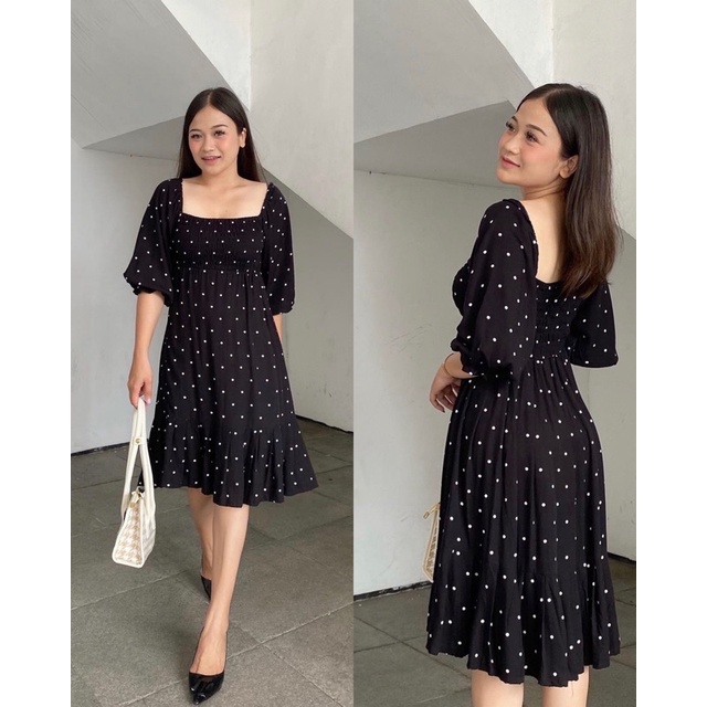 LAURA SABRINA DRESS/ KOREAN DRESS