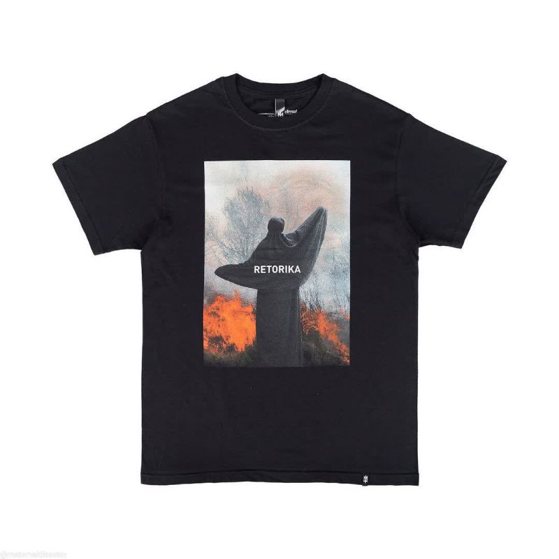 Maternal Disaster Tshirt Retorika Black 09