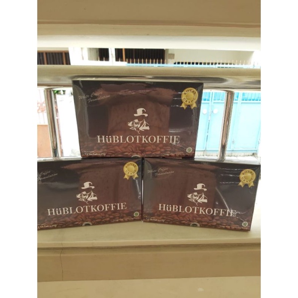 Hublot koffie kopi Hublot 12 sachet