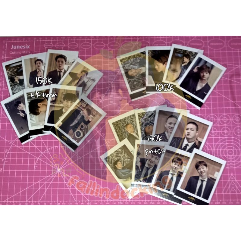 BTOB OUR CONCERT POLAROID EUNKWANG MINHYUK CHANGSUB PENIEL SUNGJAE