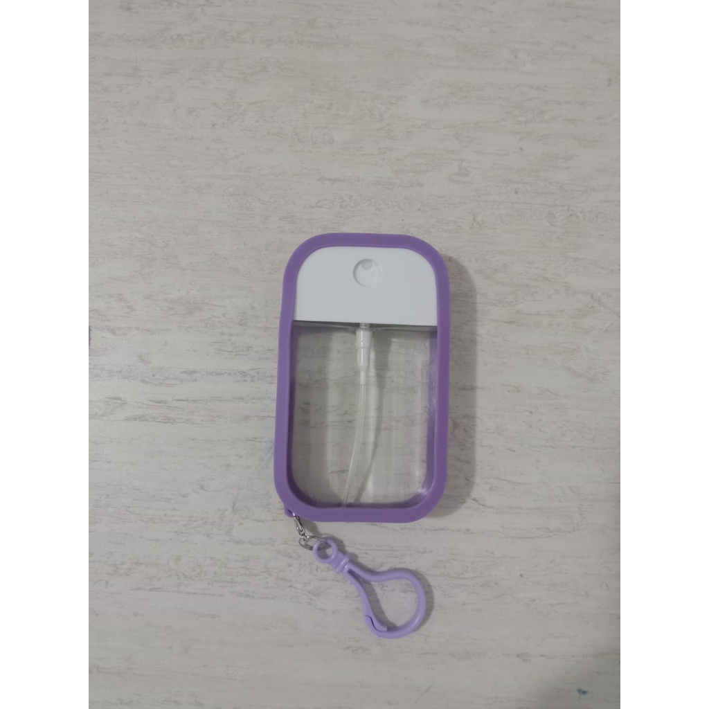 Botol Hand Sanitezer (50ml). Free Silicon Case Square Gantung