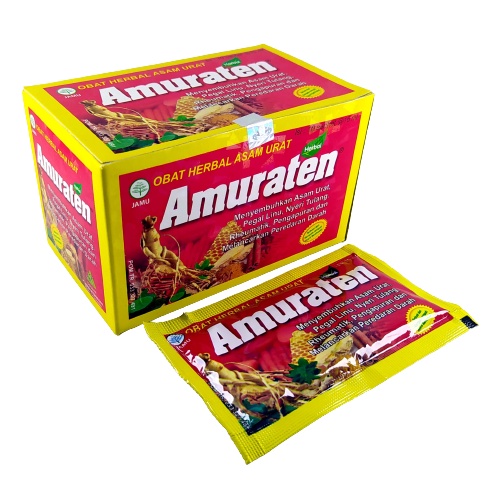 Obat herbal asam urat AMURATEN