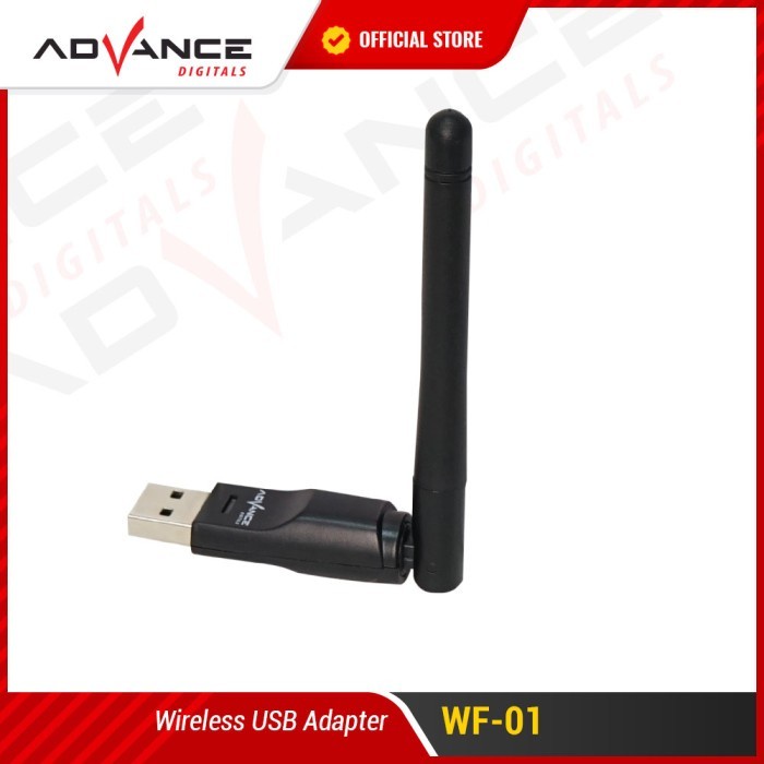 Bergaransi (GGP) Advance USB Dongle Wifi Wireless Adapter Receiver WF-01 SUPPORT STB Termurah di