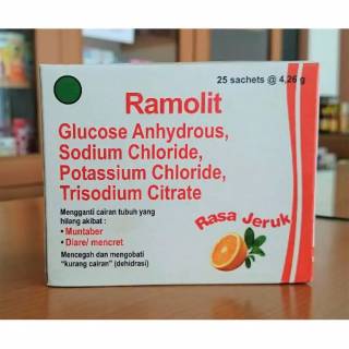 Ramolit Harga per Box isi 50 sachet