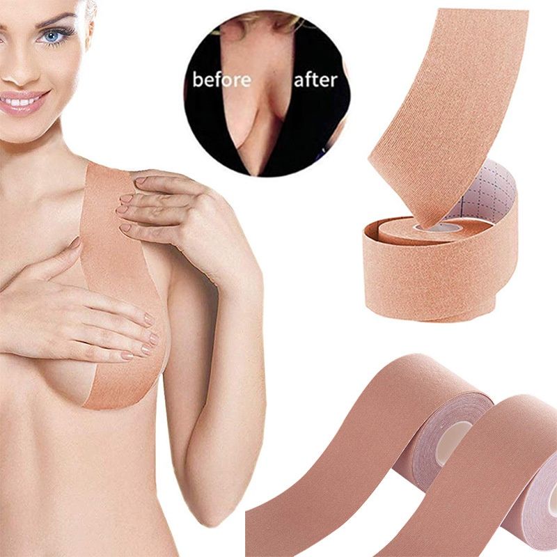 FINETOO FT15 BOOB TAPE Bra Body Tape Seamless Tanpa Kawat BH Pakaian Dalam Wanita