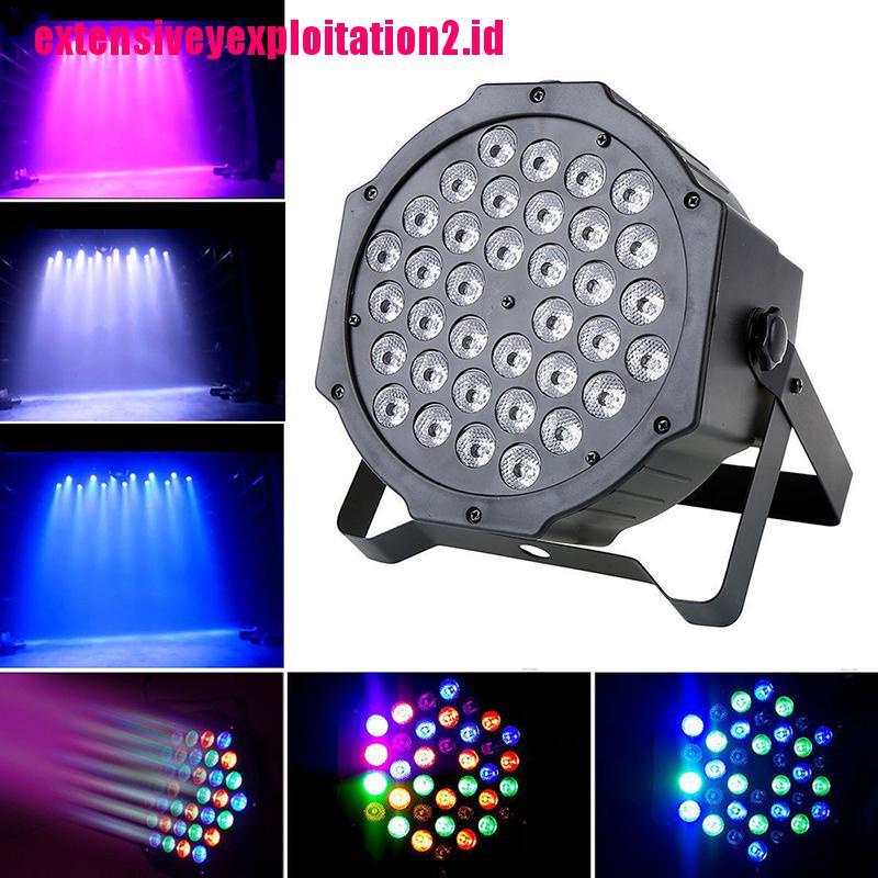 &lt; E2id &amp; &gt; Lampu Panggung 36-LED Rgb 72W DMX512 Untuk Pesta Disko / DJ