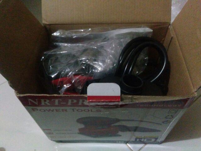 Mesin Amplas Kayu 180watt Sander Square Orbital  Nrt  Pro 920 Hd/ Mesin Penghalus Kayu