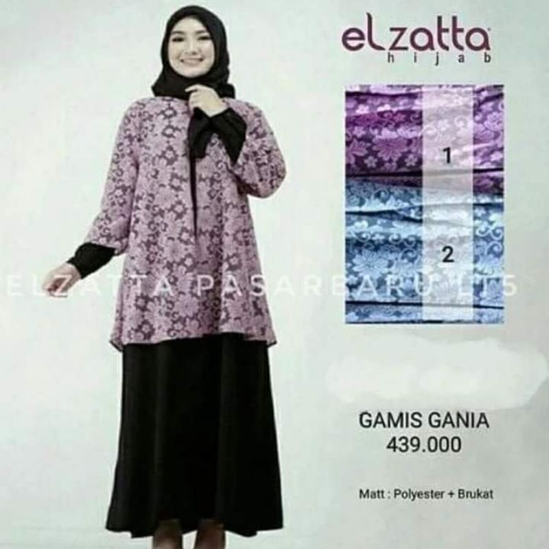 GAMIS GANIA by ELZATTA HIJAB