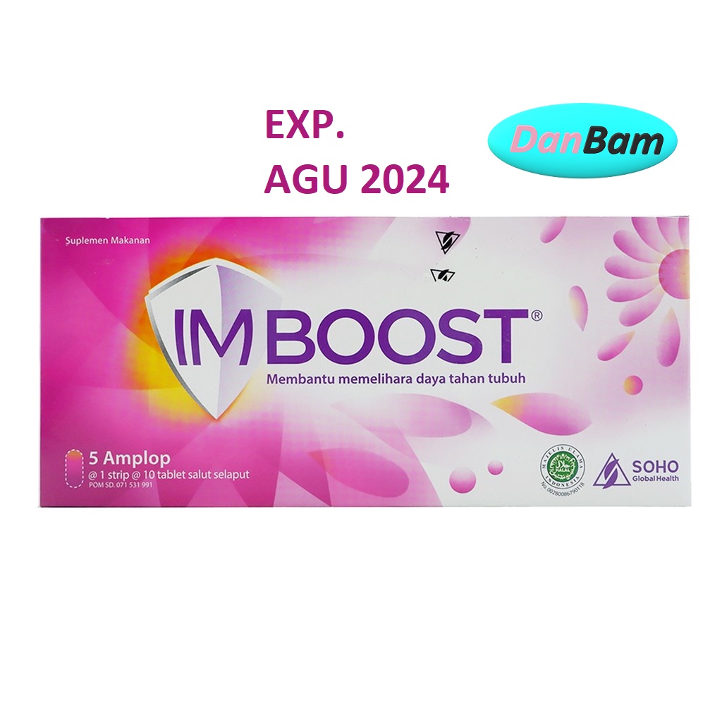 Paket Keluarga Sehat - Imboost Tablet 5 x 10 Amplop Strip