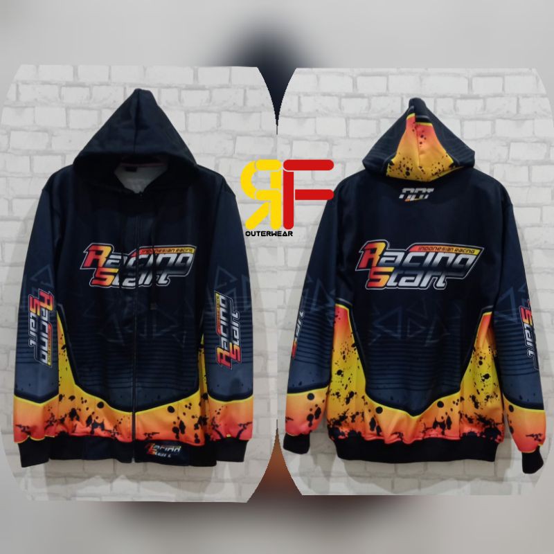 JAKET HOODIE RACING START