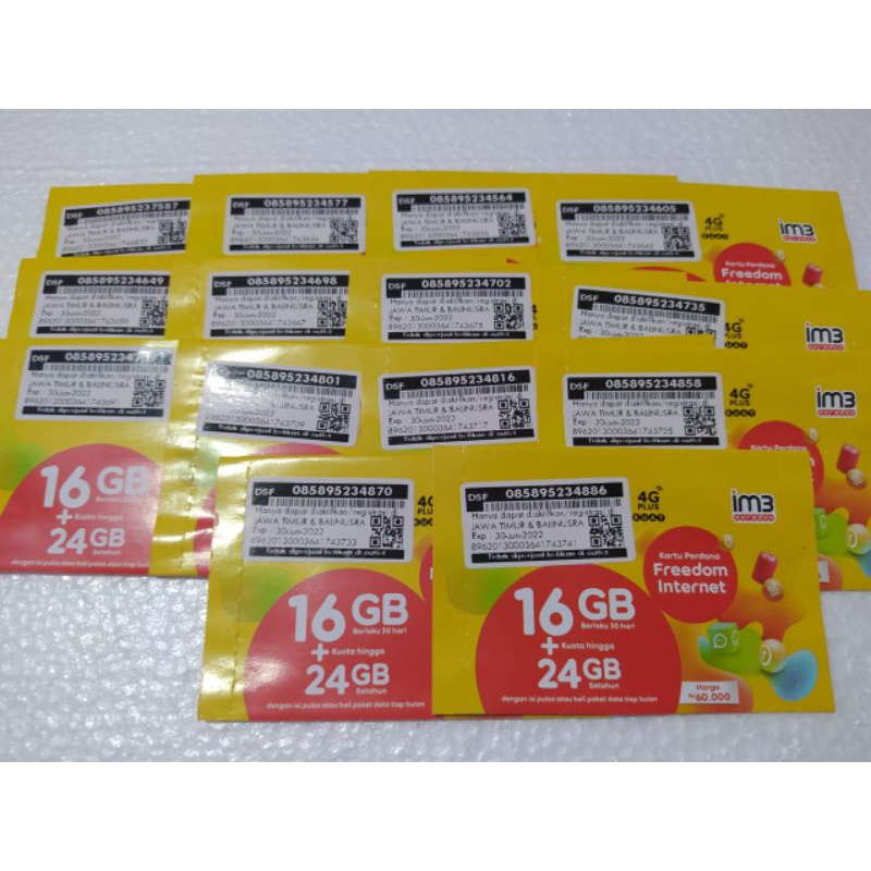 Kuota Indosat 16gb