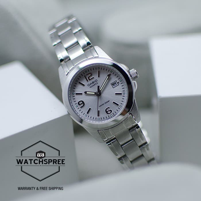 GROSIR Jam Tangan Casio Wanita Rantai Casio Original LTP-1215A-7A Jam Casio
