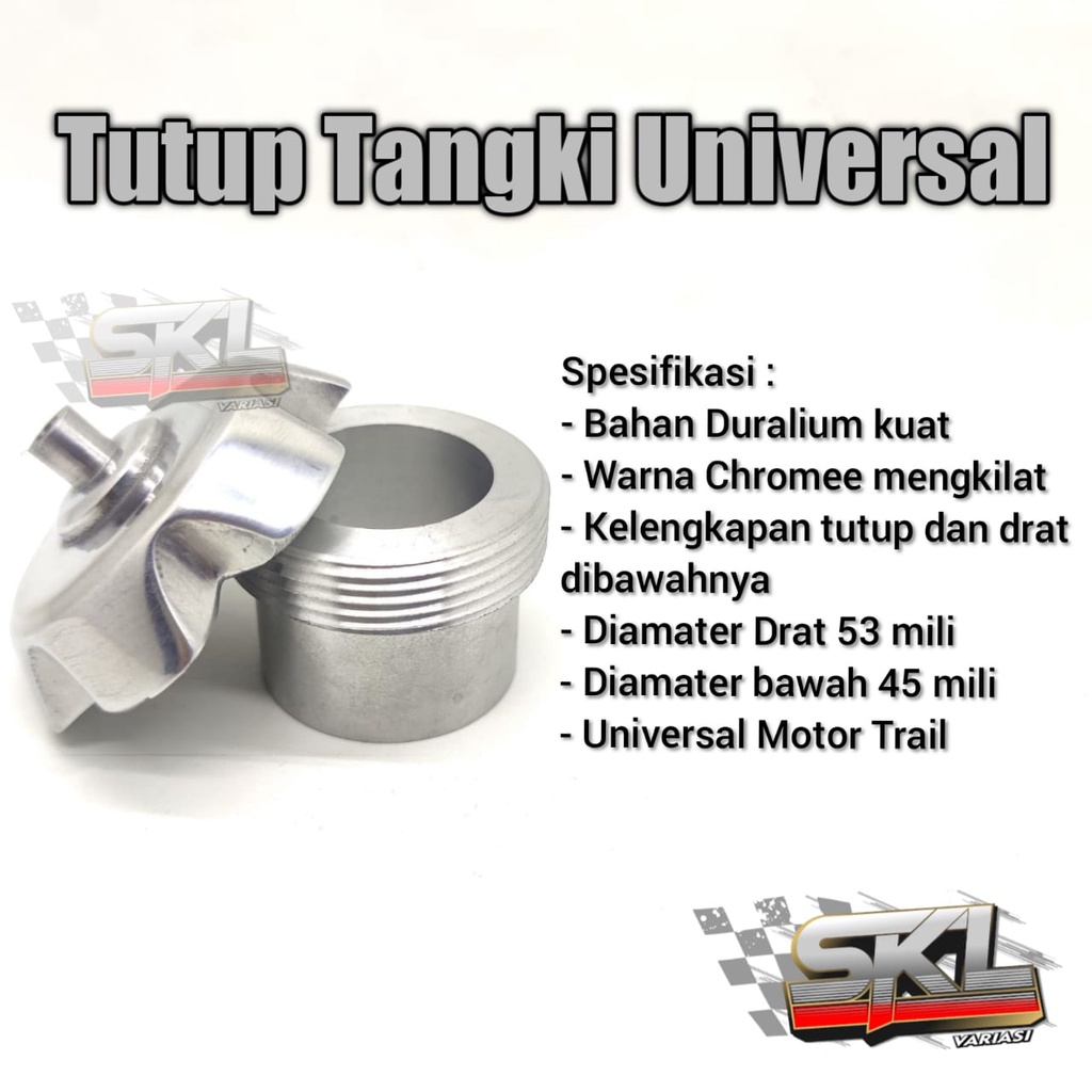 TutupTangki Trail Cross Klx DTracker Ktm Crf Tutup Tangki Trail Universal