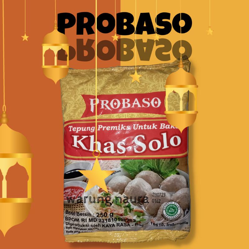 

Probaso tepung adonan bakso khas solo 250gr