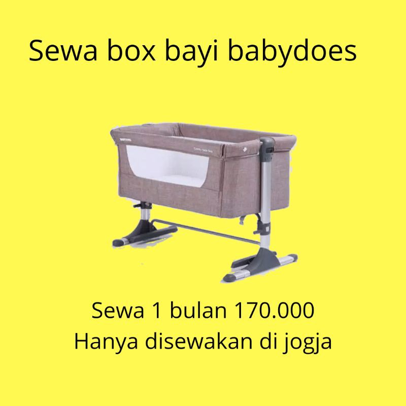 box bayi babydoes sewa Jogja tidak dijual