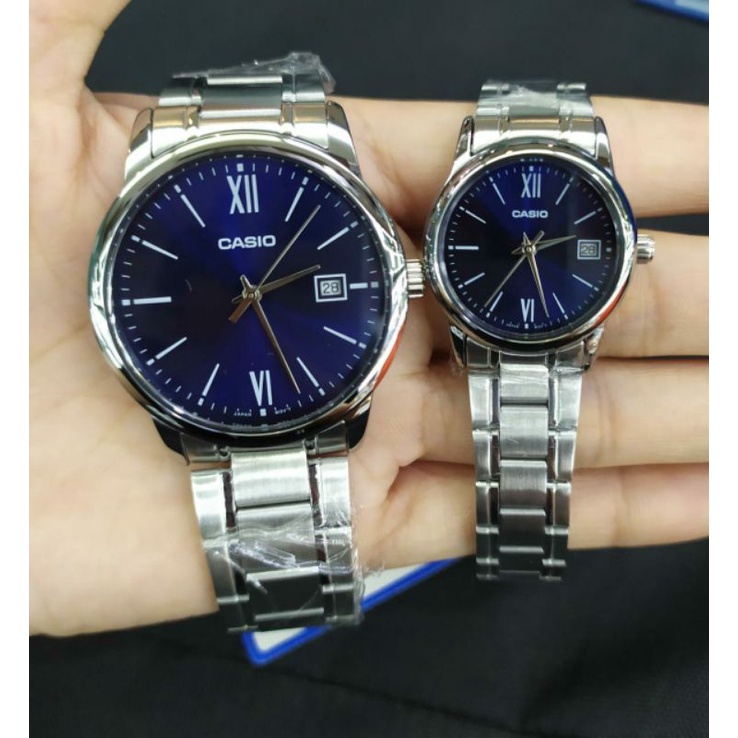 CASIO MTP-V002D, LTP-V002D JAM TANGAN ORIGINAL PRIA WANITA