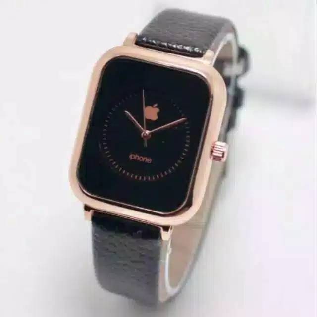 Jam tangan Wanita/Pria Apple Kulit Quartz Analog