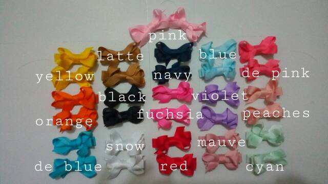 AKSESORIS JEPITAN PITA RAMBUT ANAK BAYI DEWASA BABY HAIRCLIP HAIR CLIPS CUTE BOW per piece