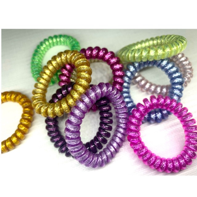 Ikat Rambut Kabel Spiral