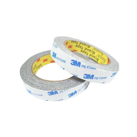 

Double Tape 3M Pe Foam / Solasi BB Busa 20 mm X 4.5 M 20mm X 4.5M