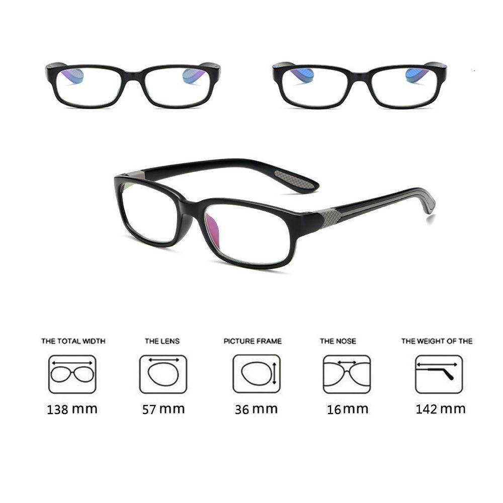 Kacamata Presbyopia Nanas Unisex TR90 Ultralight Eyeglasses Magnifying Eyewear