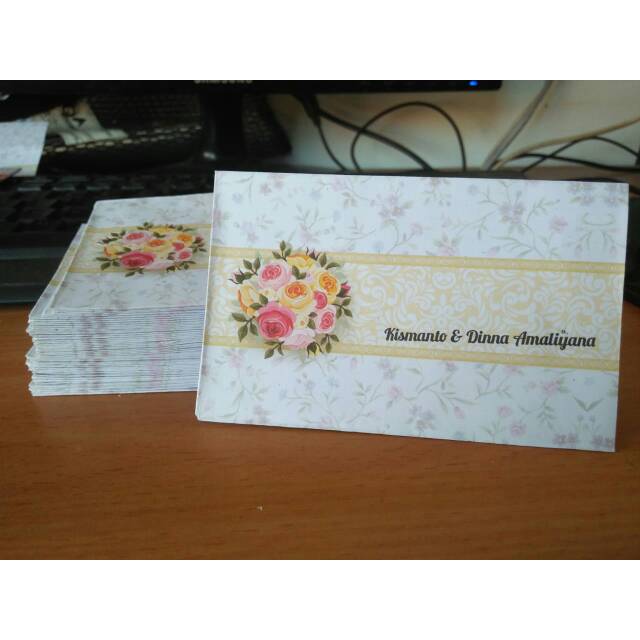 

Desain amplop/ Gift /undangan pernikahan