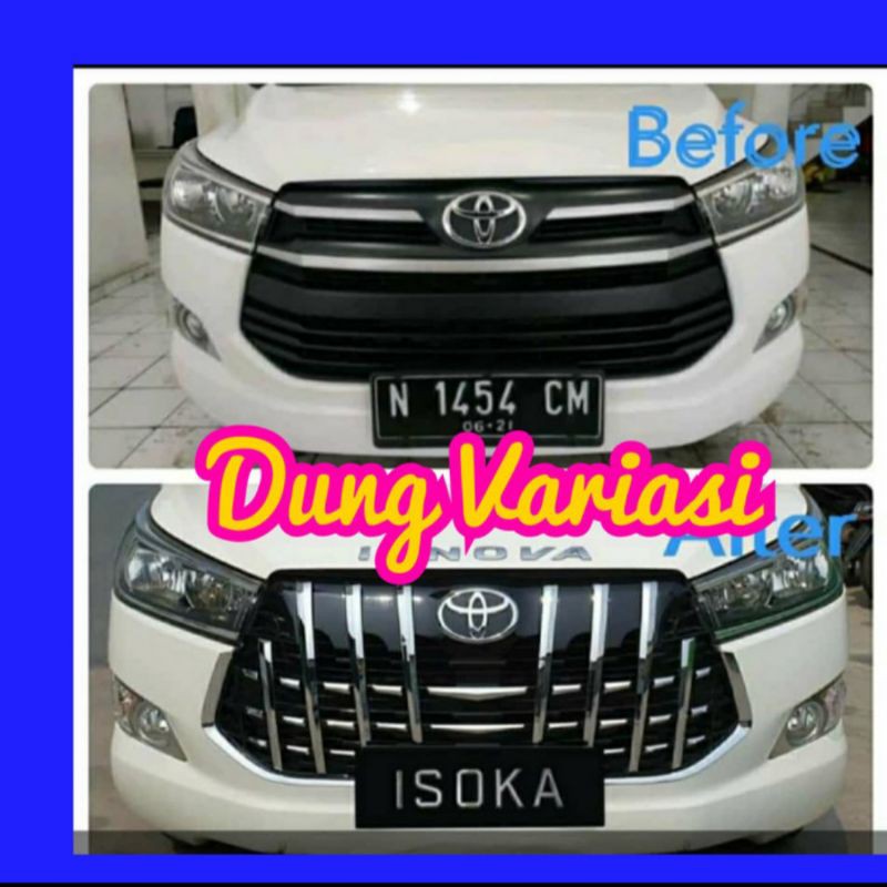 grill depan all new  Innova reborn 2016 up model alphard