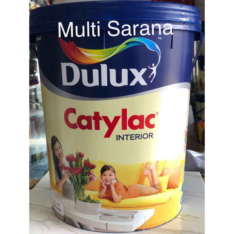 Jual Dulux Catylac Interior Putih 1501 Kemasan 5 Kg Shopee Indonesia 9855