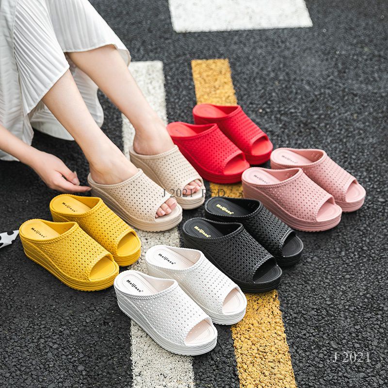 SANDAL WANITA FASHION WEDGES PAOLA 2021